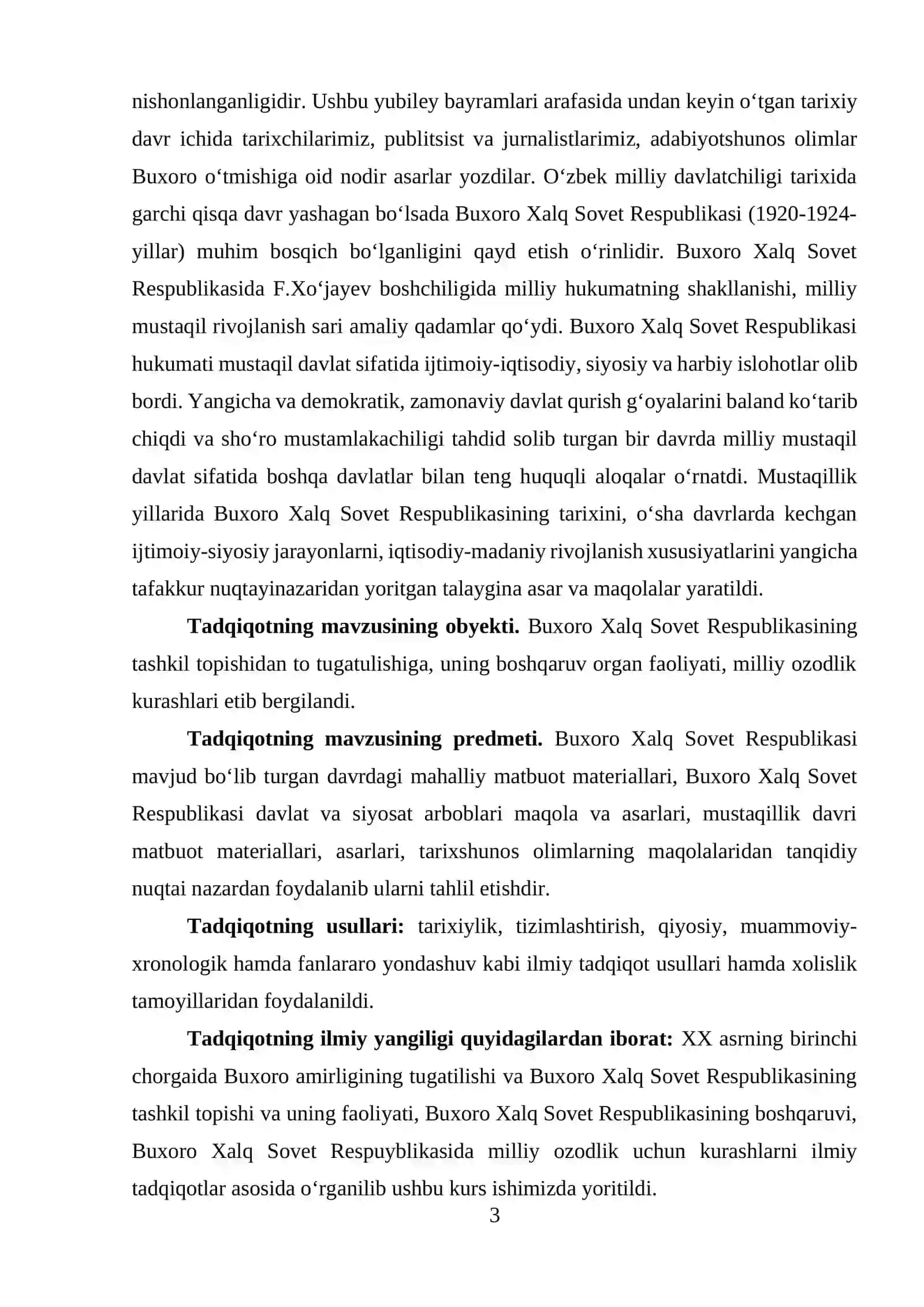 BUXORO XALQ SOVET RESPUBLIKASIDA MILLIY OZODLIK HARAKATI 3