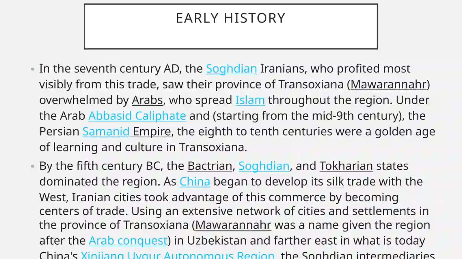 HISTORY OF UZBEKISTANIN BRIEF 3