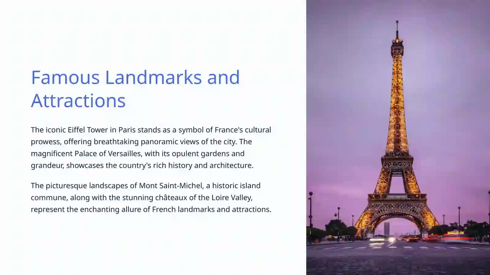 Top Tourist Destinations in France 3