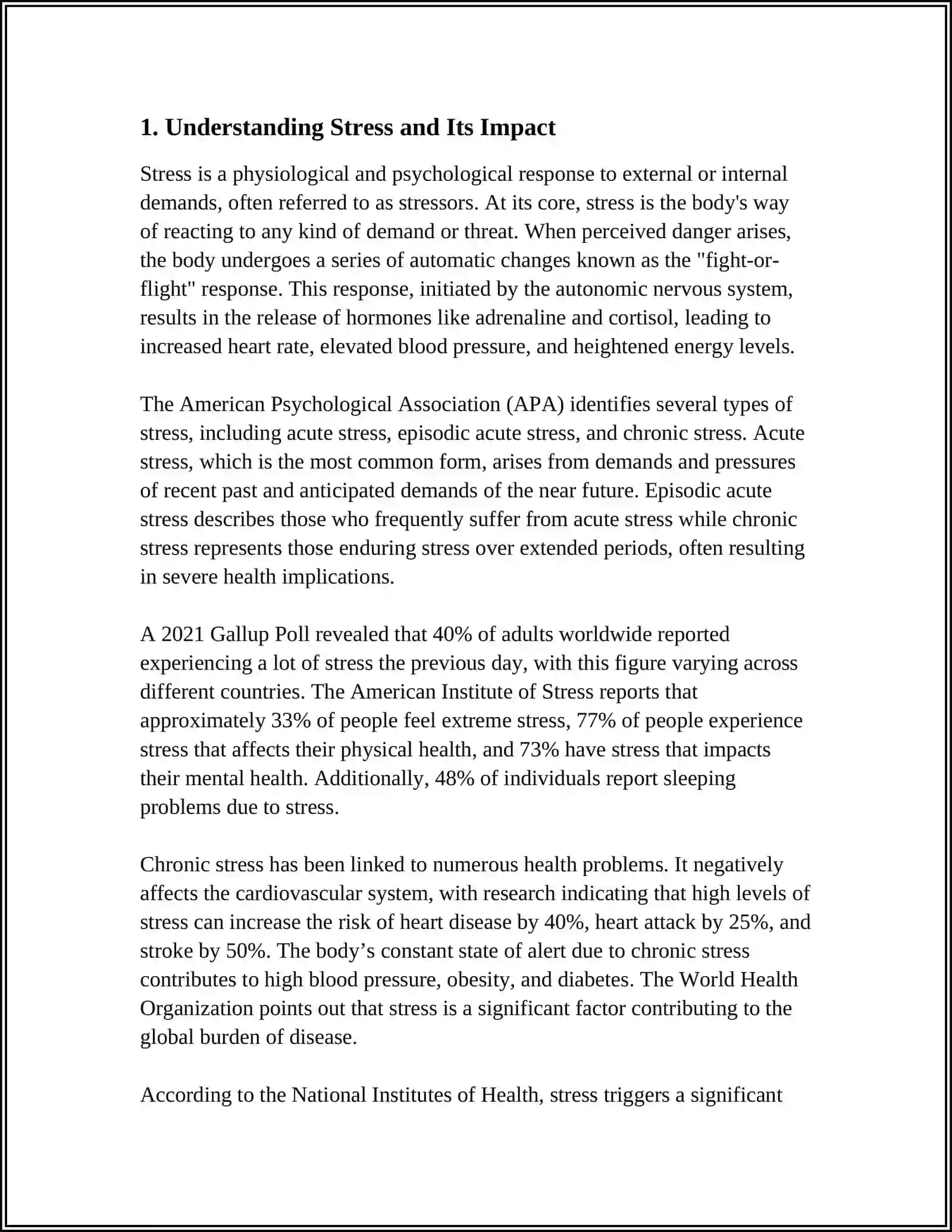 STRESS MANAGEMENT 3