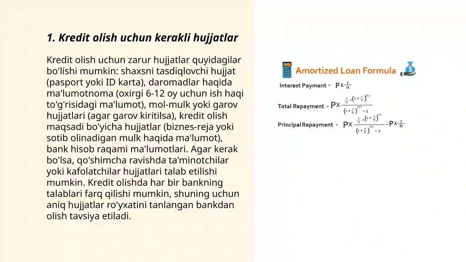 Kredit olish qanday qilib 3