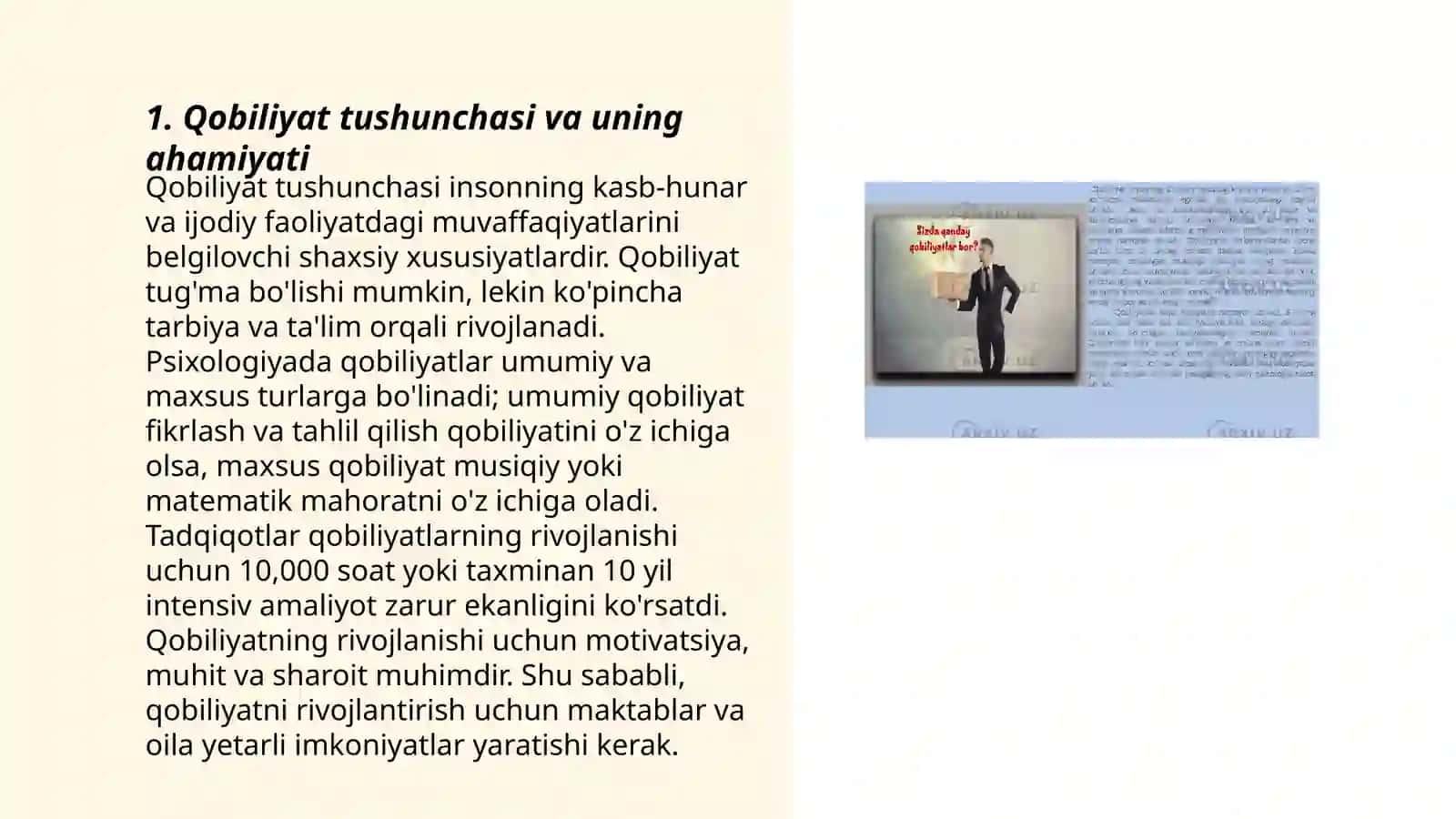 Qobiliyat 3