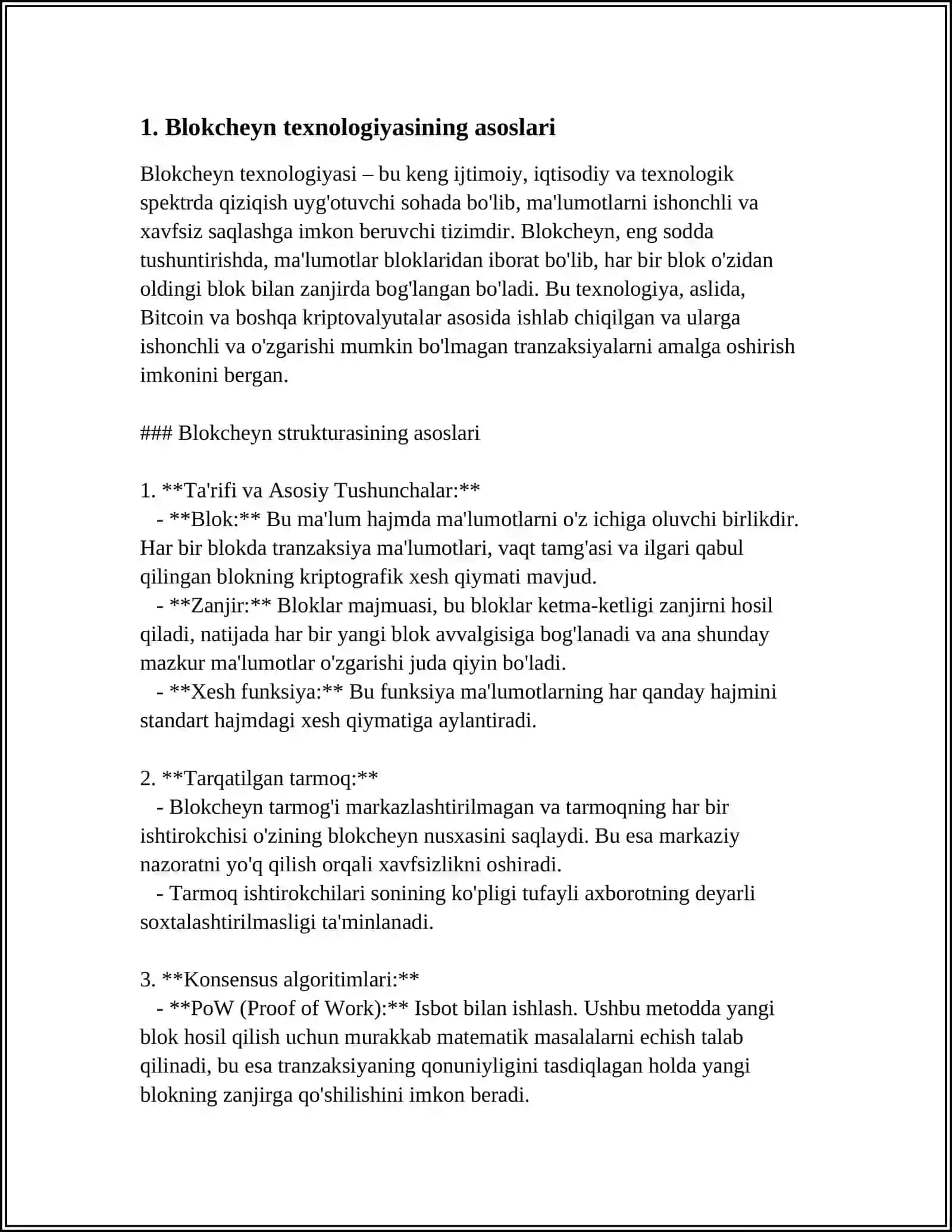 Blokcheyn Texnologiyasi 3