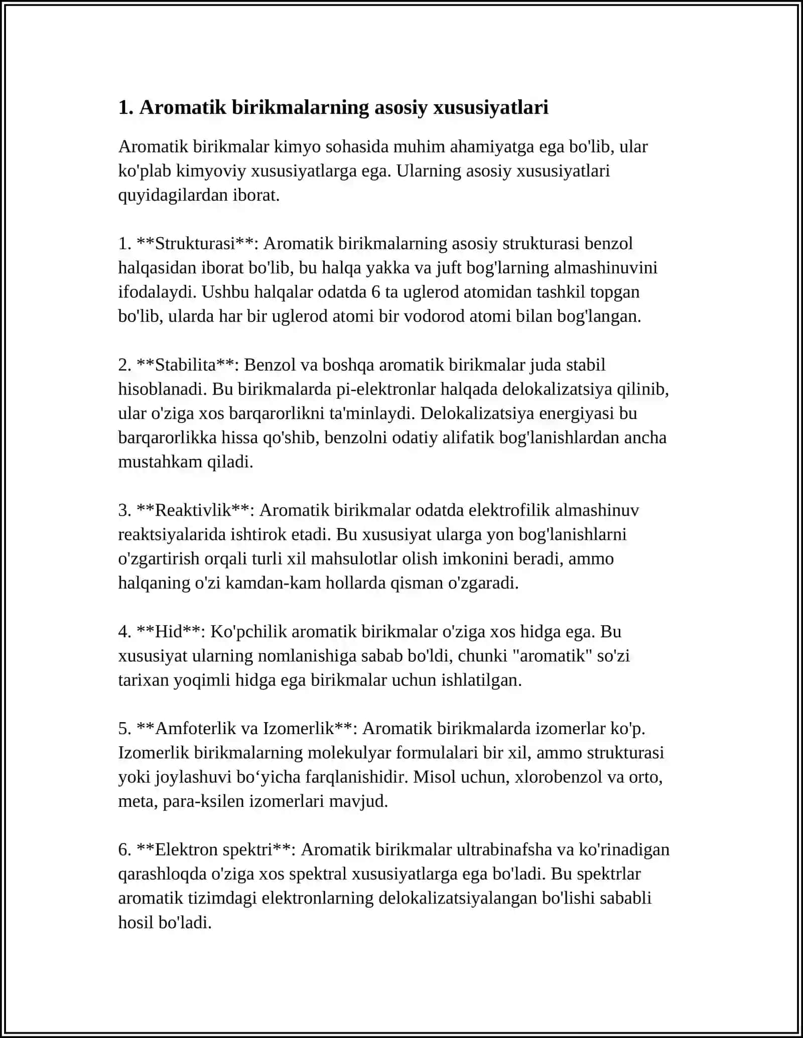 AROMATIK BIRIKMALARNING IQ SPEKTRLARI 3