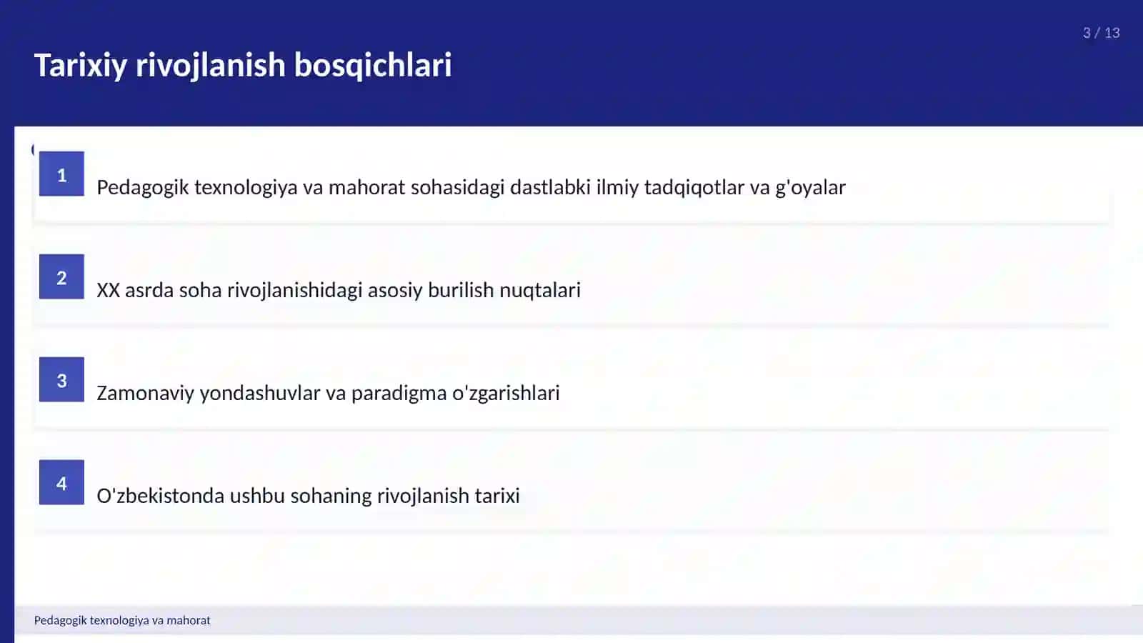 Pedagogik texnologiya va mahorat 3