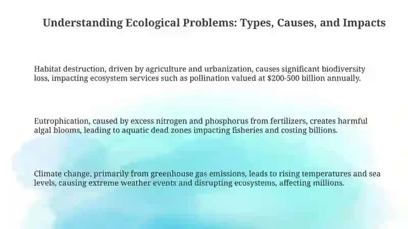 Ecological problems 3