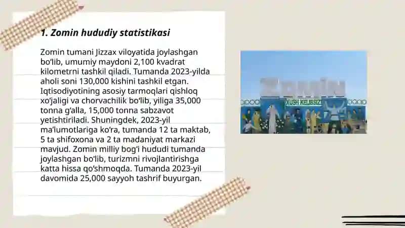 Zomin statistikasi 3