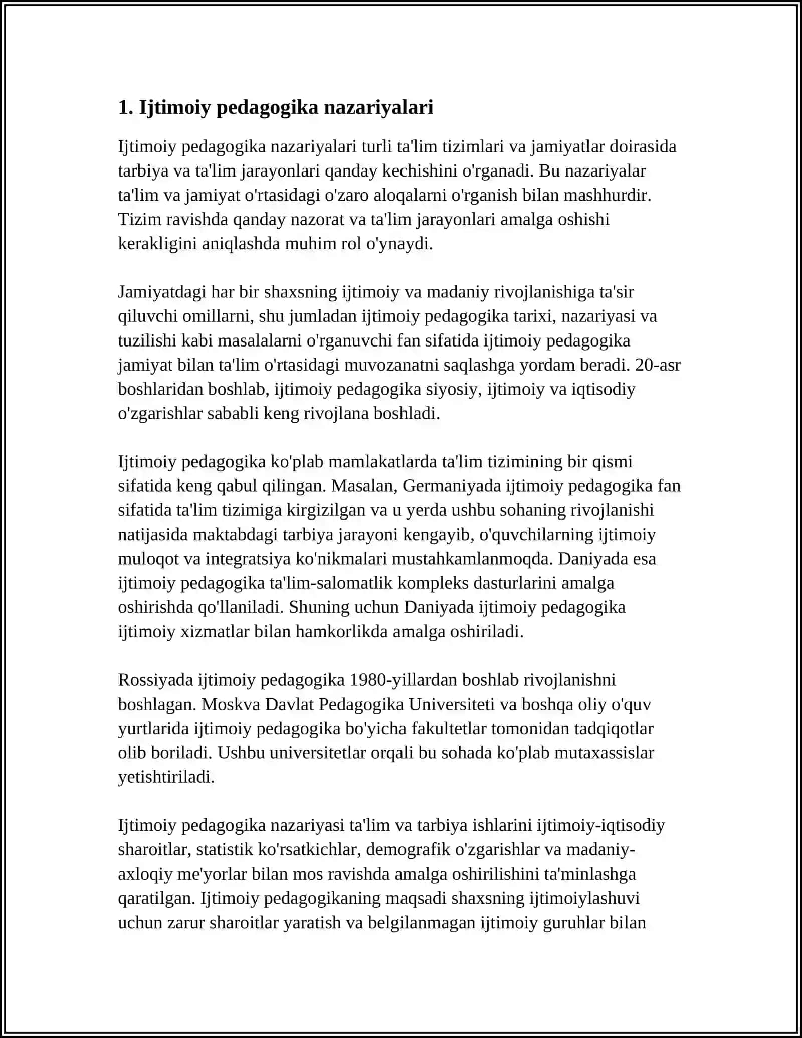 IJTIMOIY PEDAGOGIKA TUSHINCHASI 3