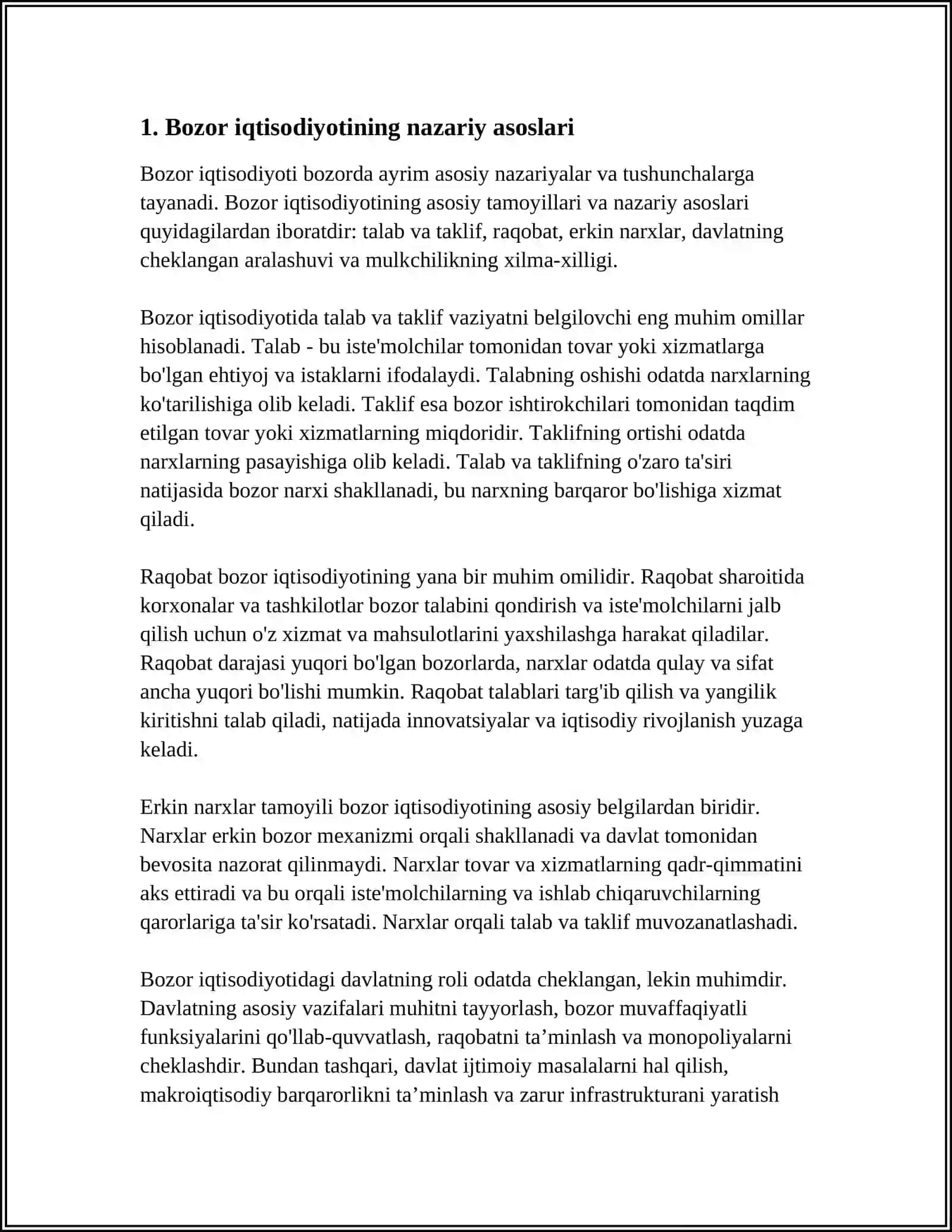 BOZOR IQTISODIYOTI 3