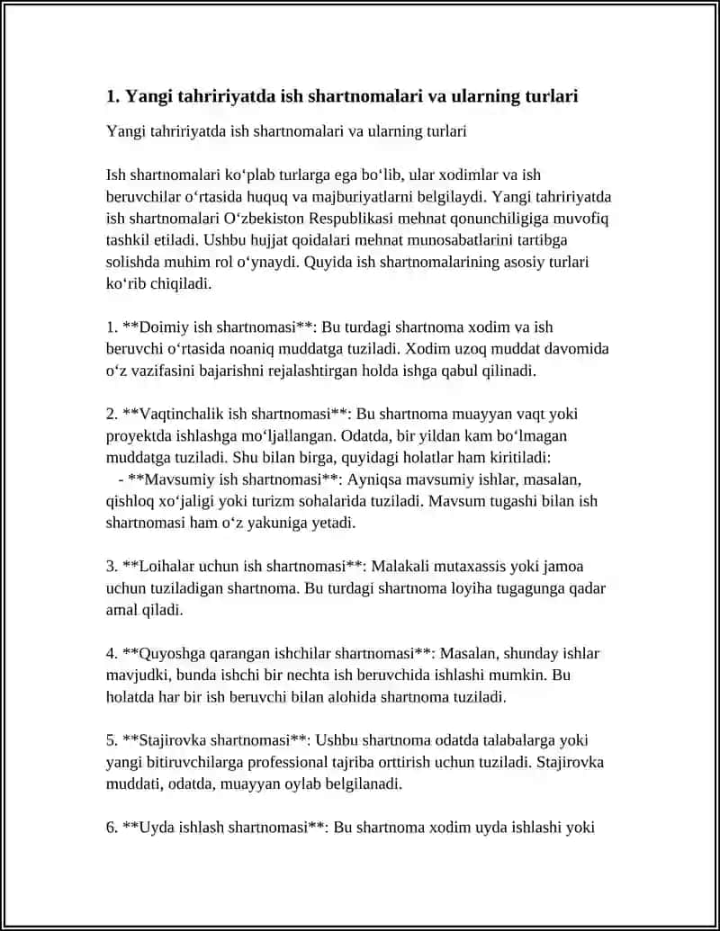MEHNAT KODEKSINING YANGI TAHRIRIYATI 3
