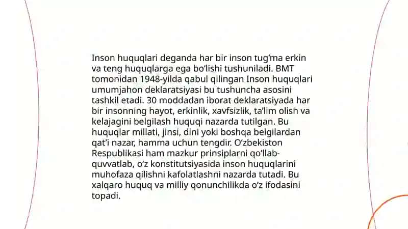 BMT VA INSON HUQUQLARI 3