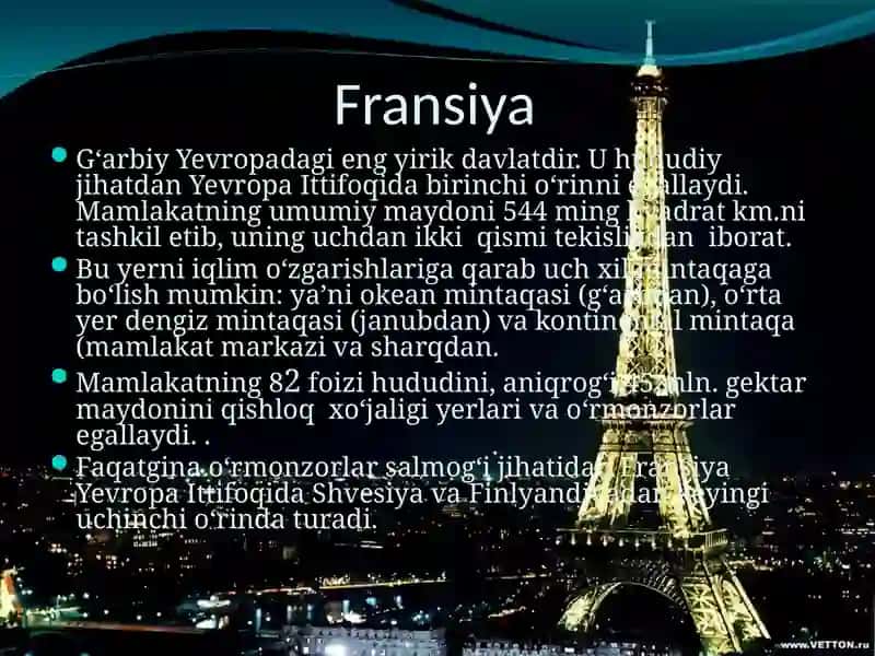 Fransiya respublikasining iqtisodiyoti 3