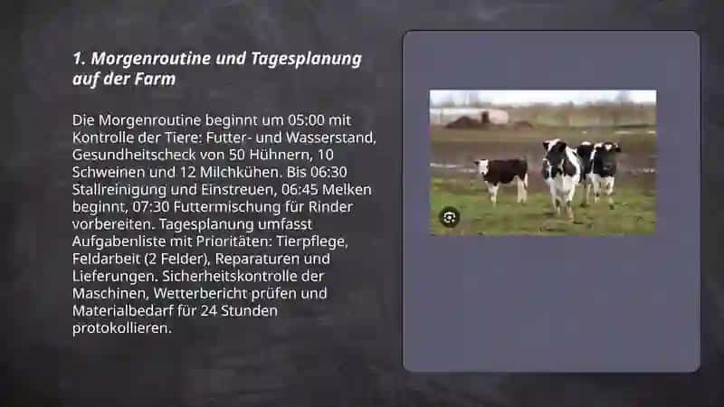 MEIN ARBEITSTAG IN DER FARM 3