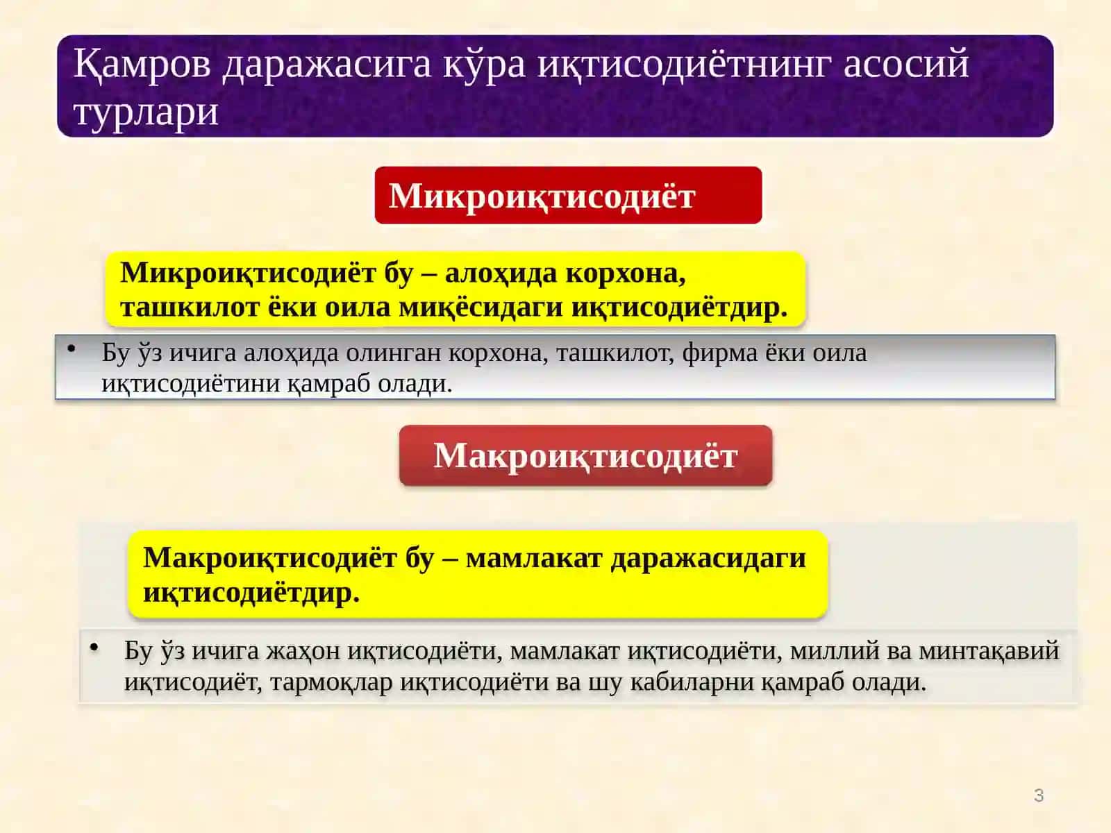 Макроиқтисодиёт 3
