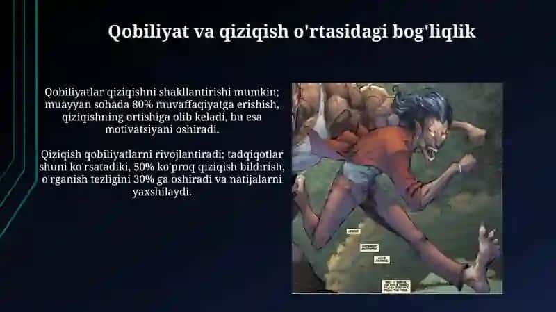 Qobiliyat va qiziqish havas 3