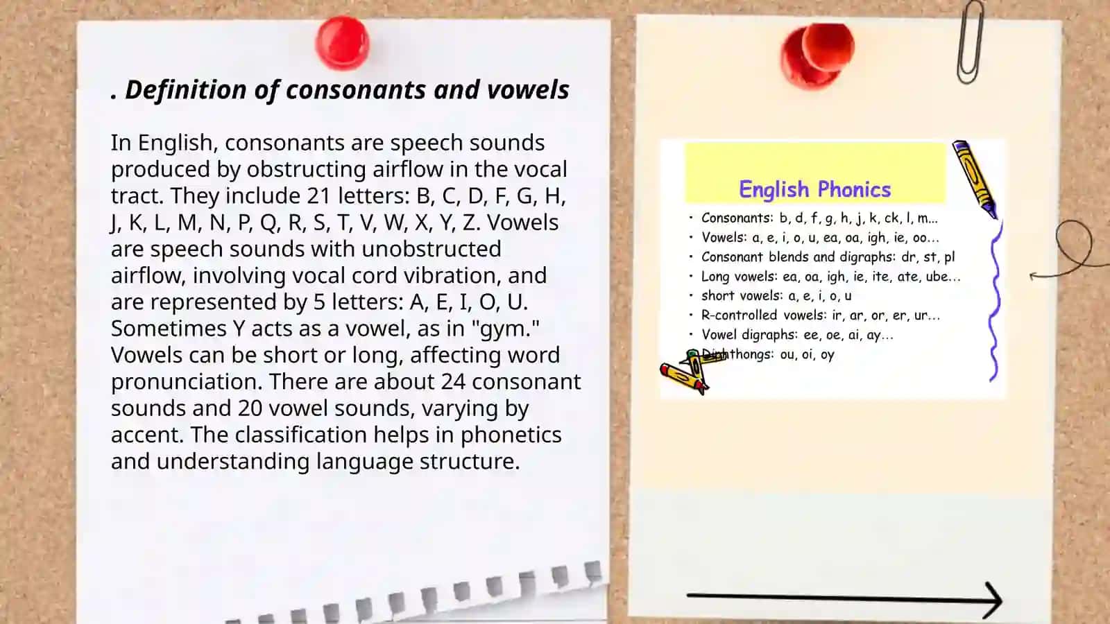 Classifying Consonants and Vowels 3