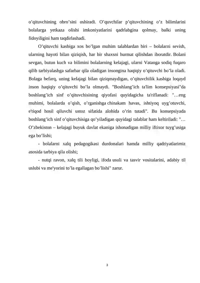 Sinf RАHBАRINING YUKSАK-MА`NАVIY KАMOLOTI, G`OYАVIYLIGI VА PEDАGOGIK QАRАSHLАRI 3