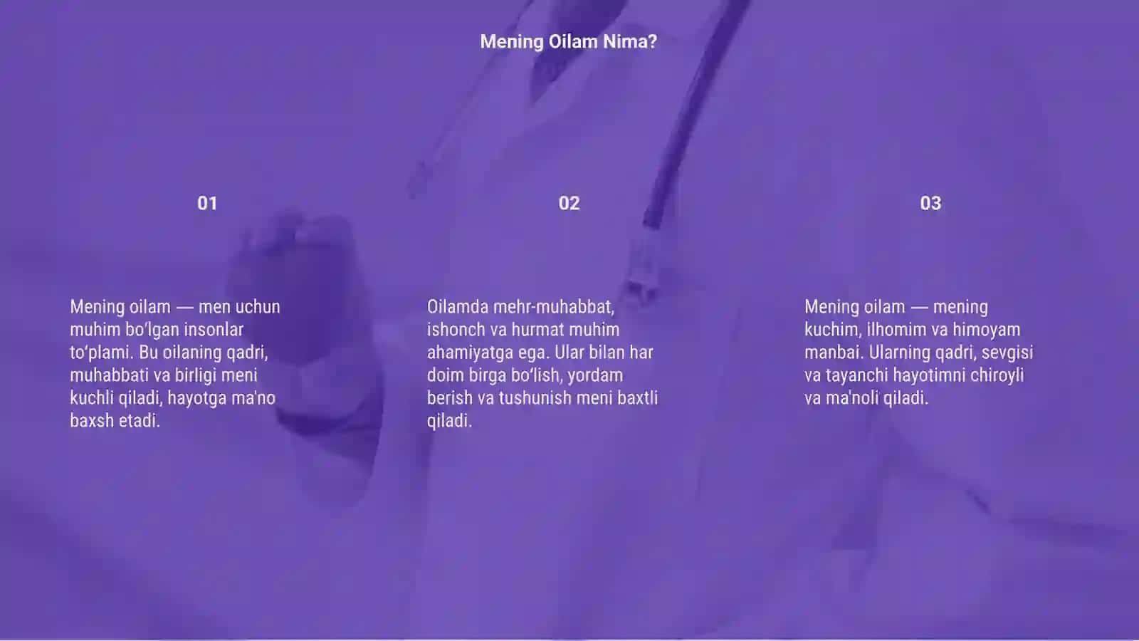 Mening oilam 3