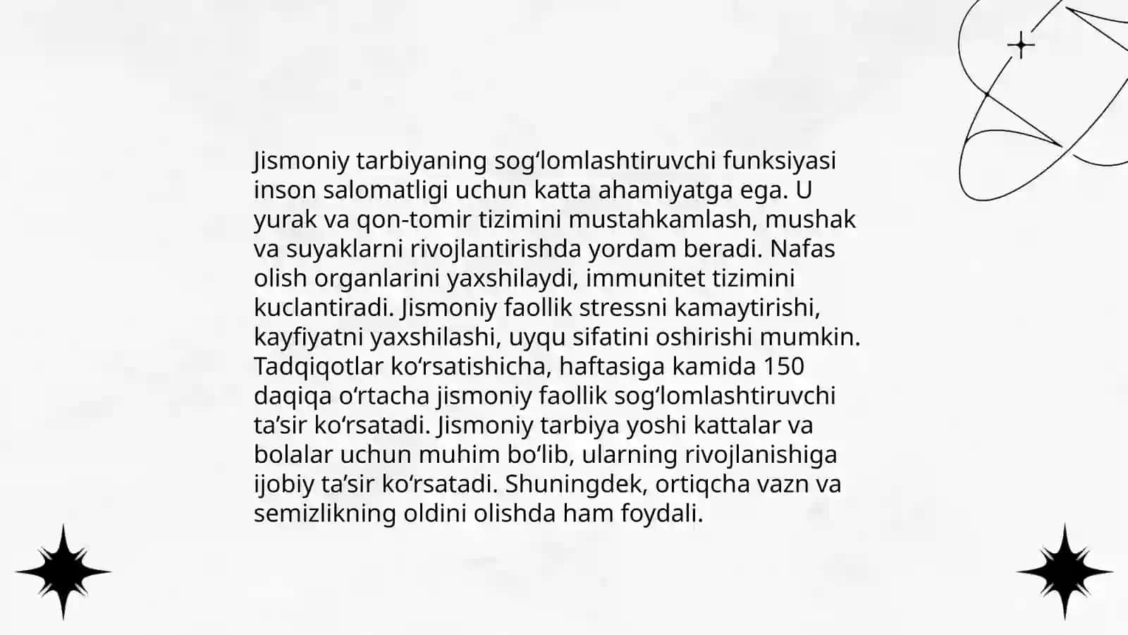 Jismoniy tarbiya funksiyalari va shakllari 3