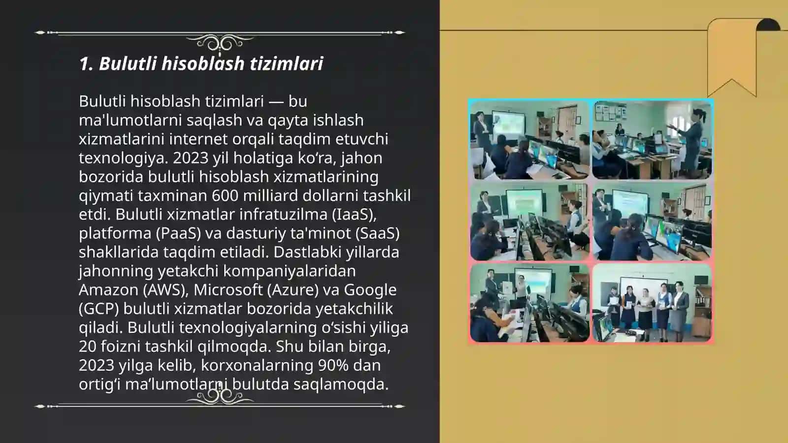 Bulutli hisoblash tizimlari 3