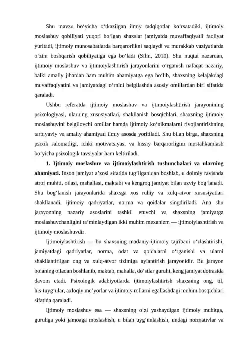 UMUMIY PSIXOLOGIYA FANIDAN TAYYORLAGAN REFARATI 3