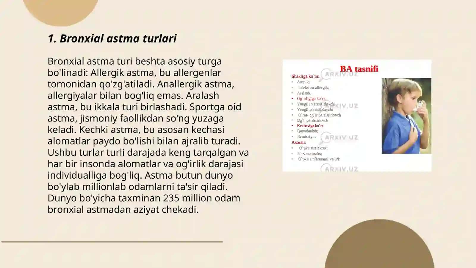 Bronxial astmaning farmakoterapiyasi 3