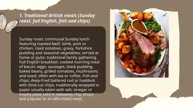 Eating habits and Food in Uk 3