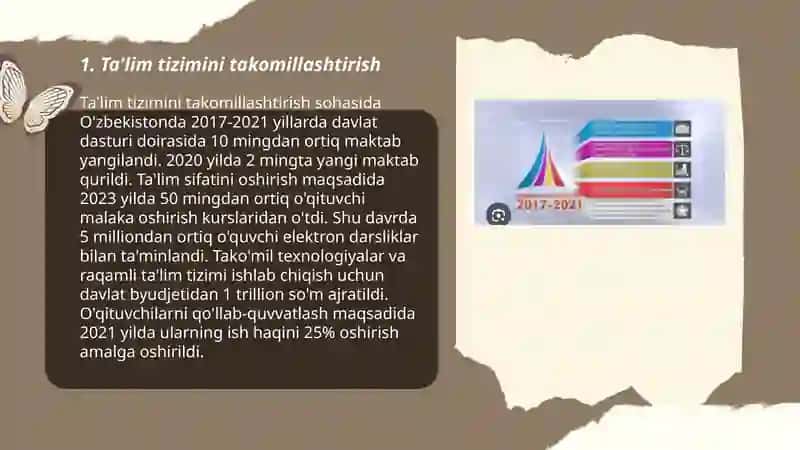 Ta'lim tizimini takomillashtirish 3