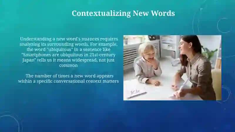 Using new vocabulary to complete a conversation 3
