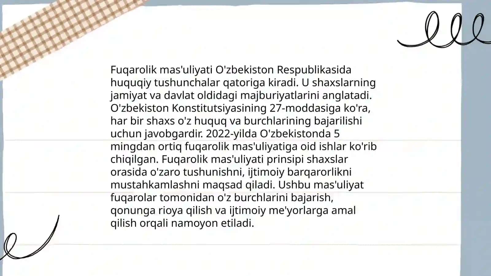 Fuqarolik tarbiyasi 3