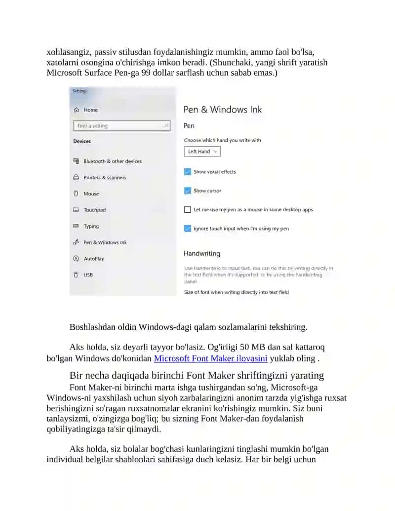 Microsoft Font Maker 3
