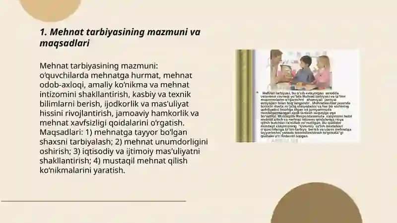 Mehnat tarbiyasi 3