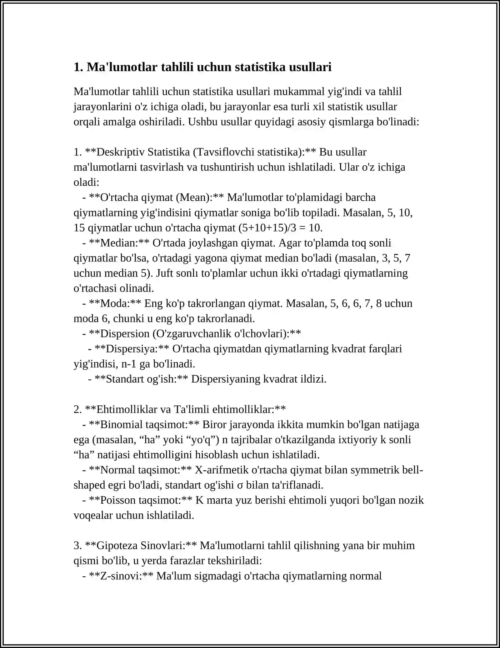 MUSTAQIL ISHLAR: GAP USTIDA ISHLASHGA OID MUSTAQIL ISHLAR 3