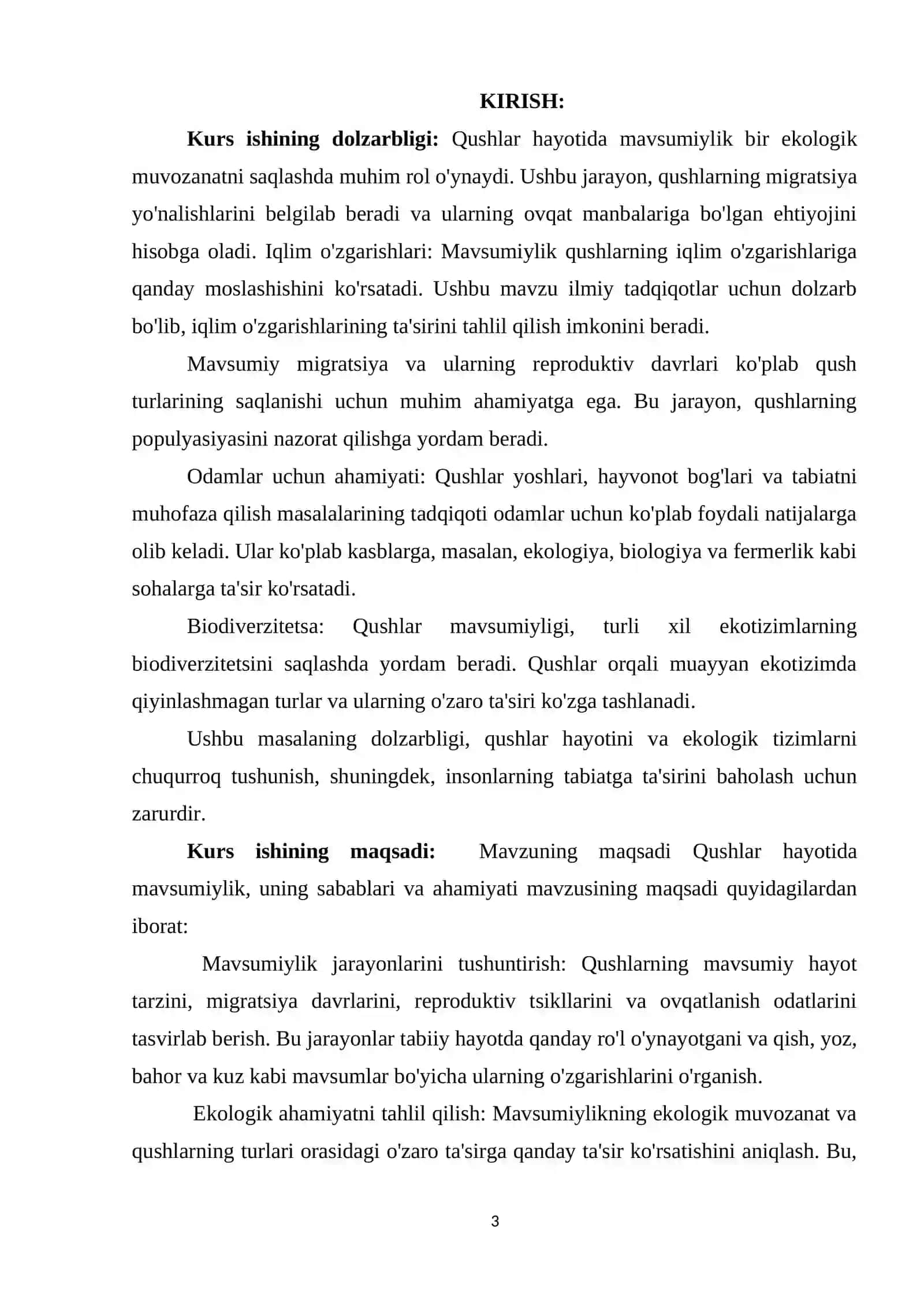 Uchib ketuvchi qushlar asosiy turlarning hayoti 3
