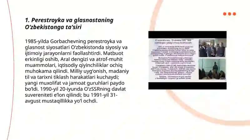 Oʻzbekistondagi Ijtimoiy-Siyosiy Jarayonlar 3