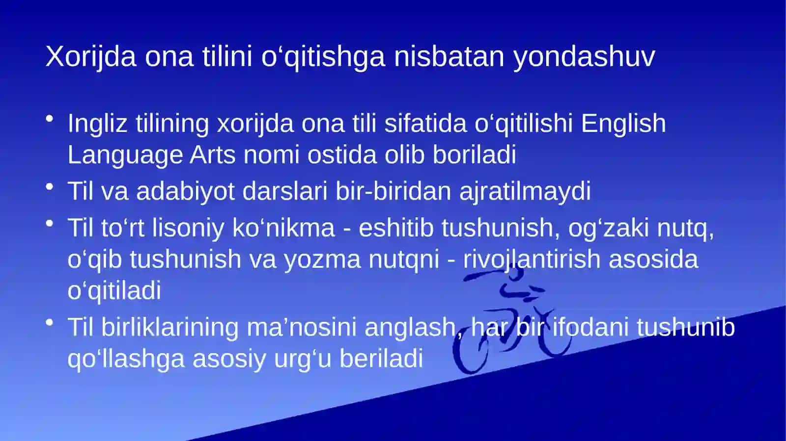 Ona tilini o‘qitish bo‘yicha xorijiy davlatlar standartlari 3