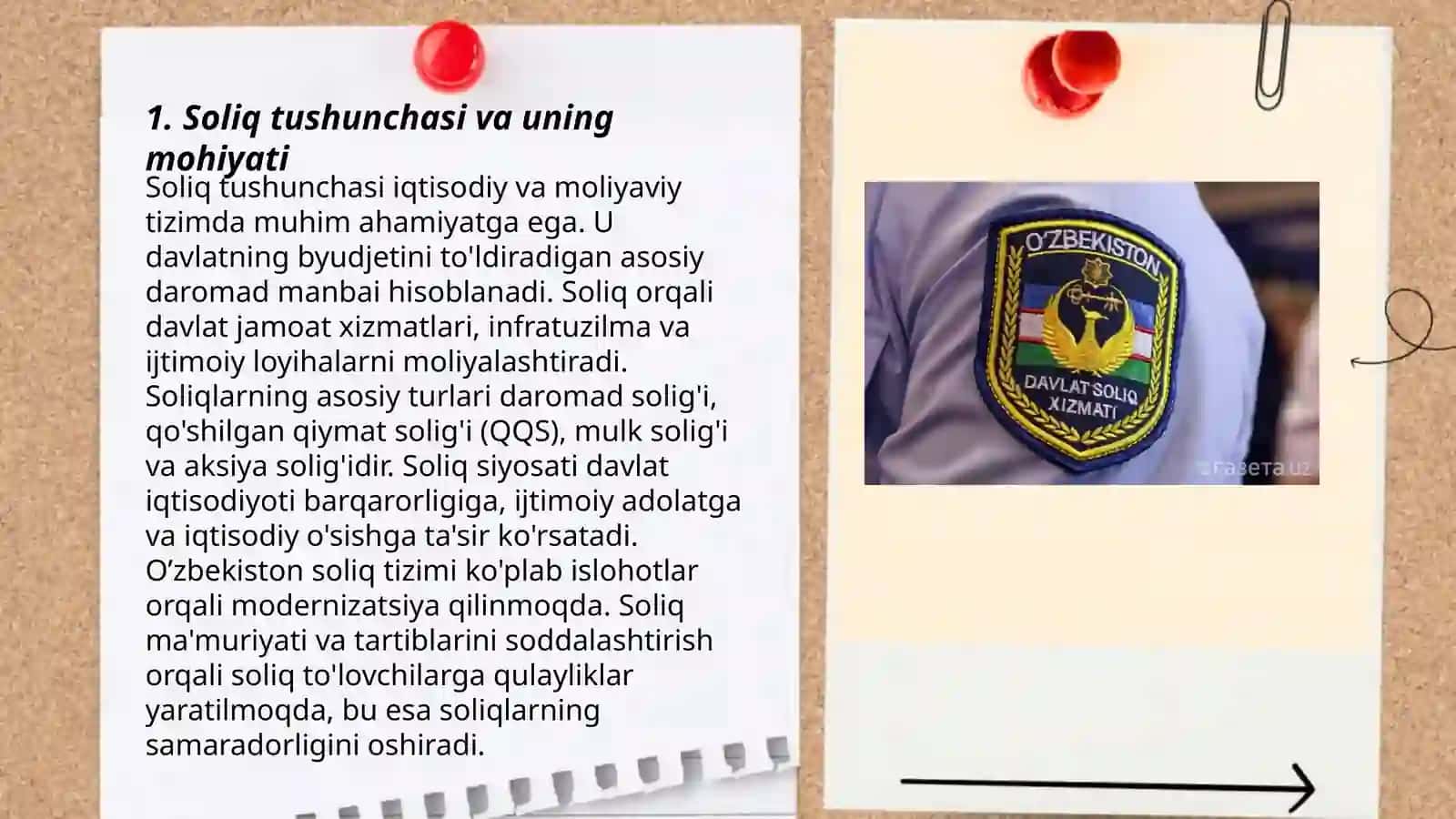 Soliq tushunchasi va uning ahamiyati 3