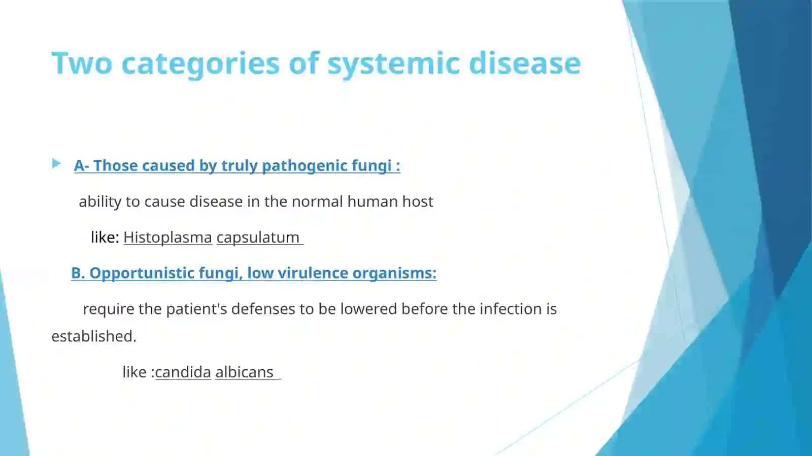 Medical Mycology Lecture 3