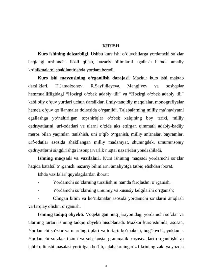 Yordamchi so‘zların umumiy va xususiy belgilari 3