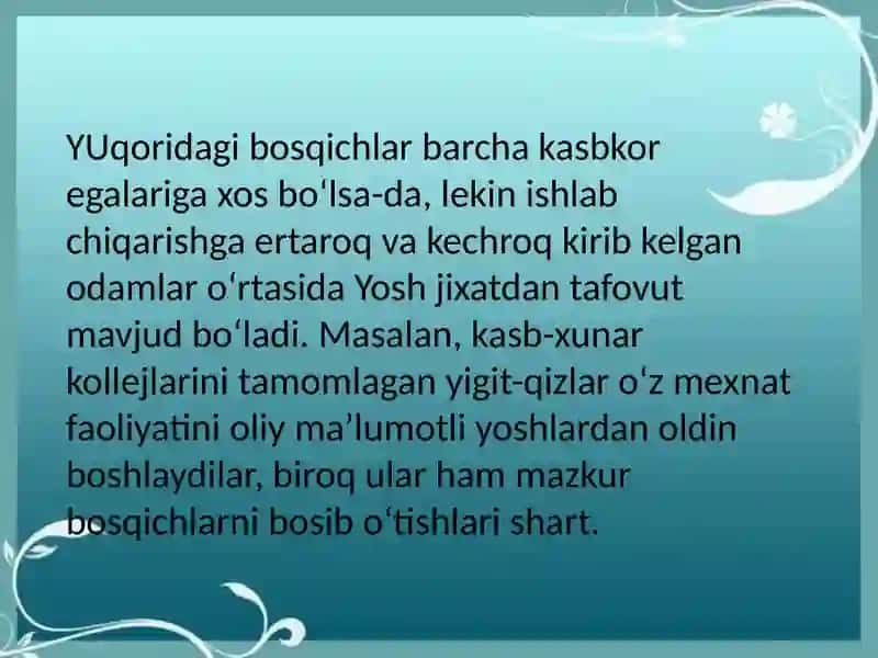 Yetuklik davri psixologiyasi 3