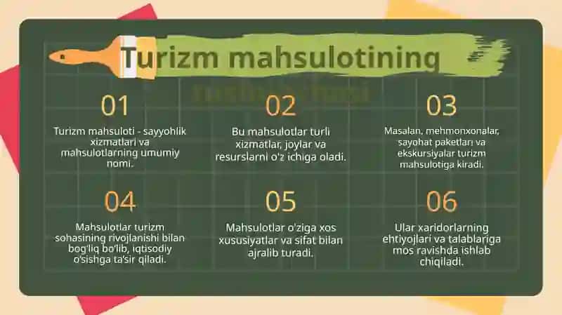 TURIZM MAHSULOTI TUSHUNCHASI VA UNING MOHIYATI 3