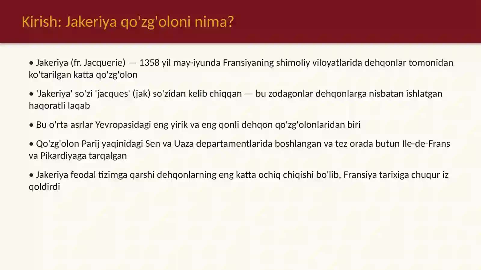 Jakeriya qo'zg'oloni (1358) 3