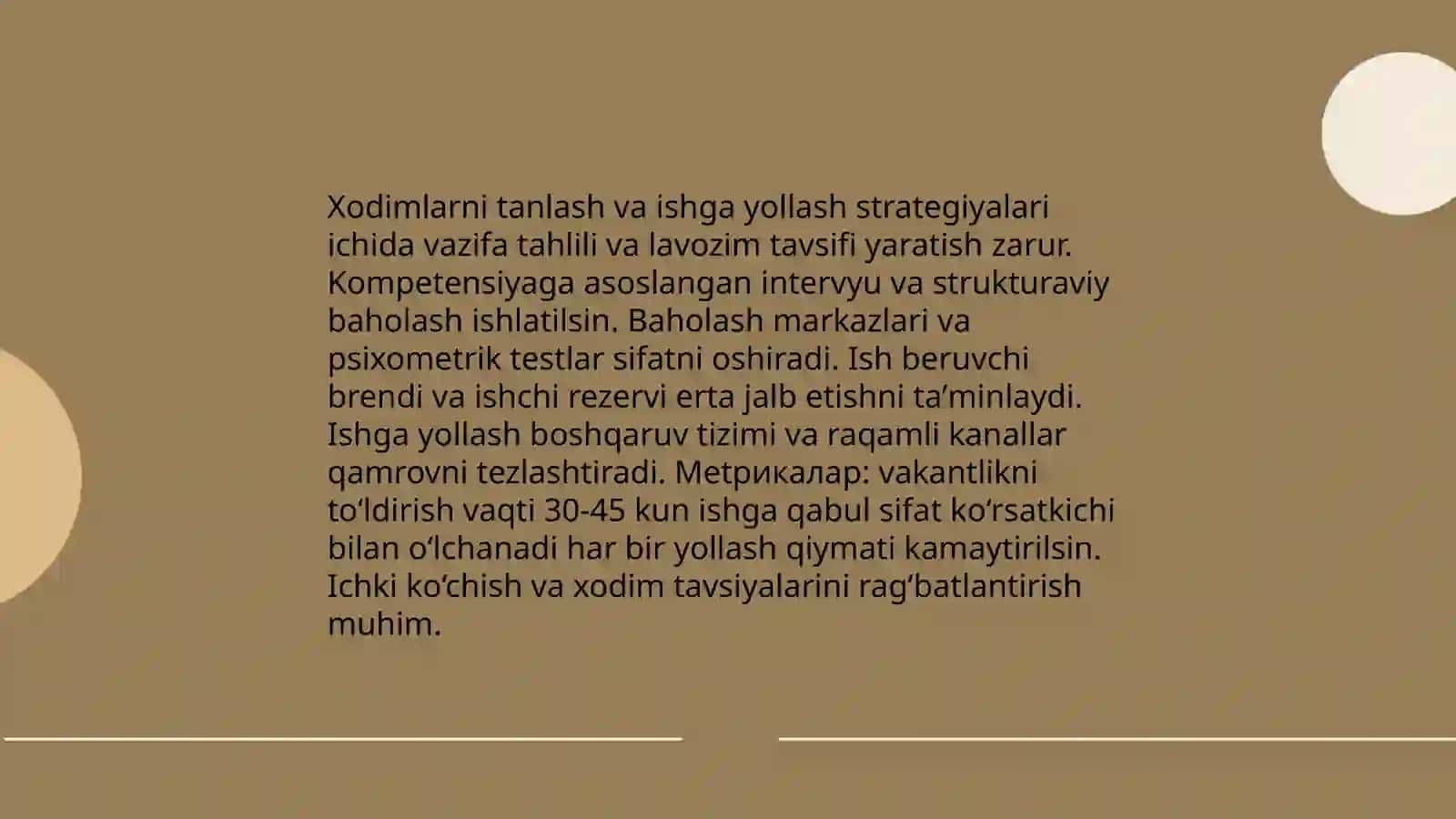 Xodimlarni boshqarish samaradorligi 3