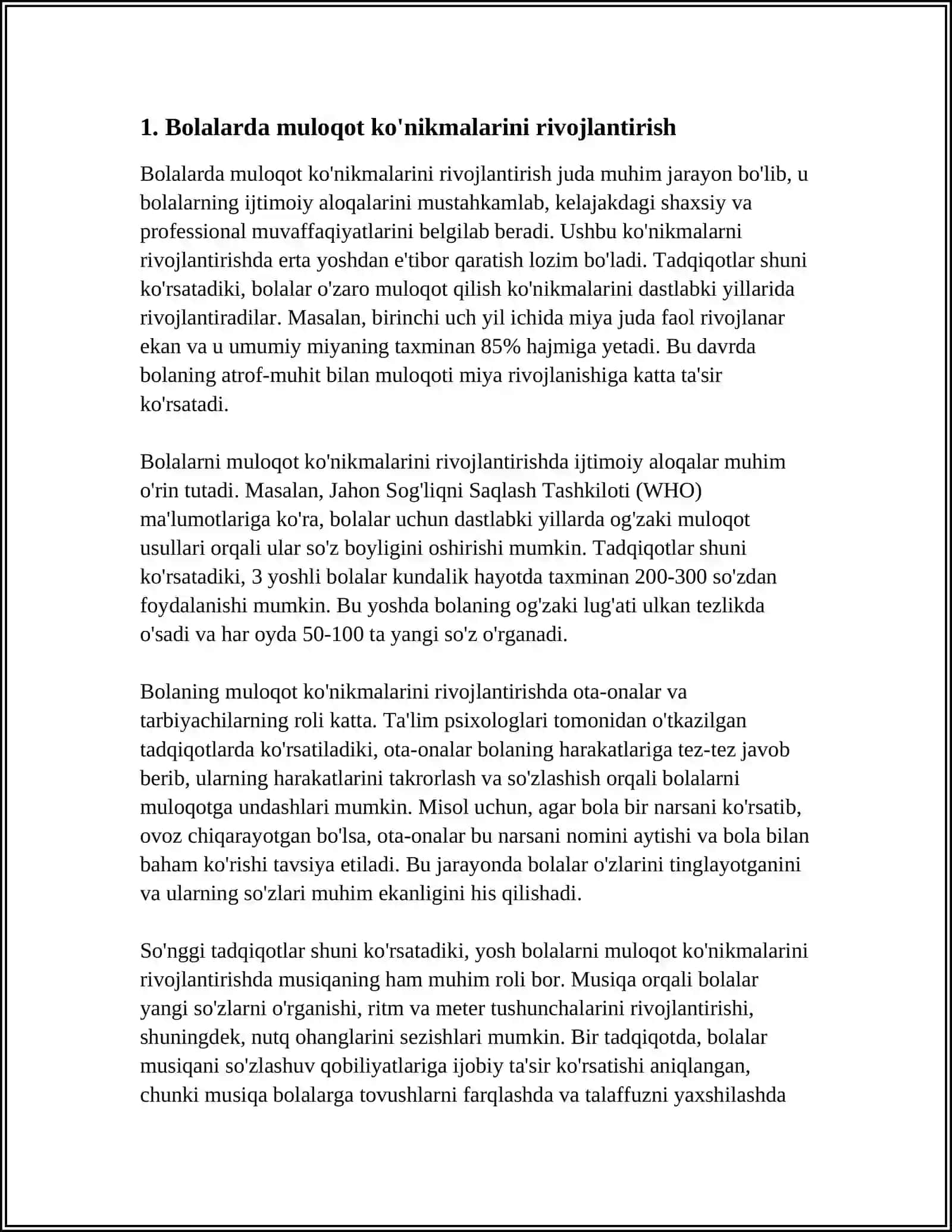 BOLALARNING IJTIMOIY KO'NIKMALARINI SHAKLLANTIRISH 3