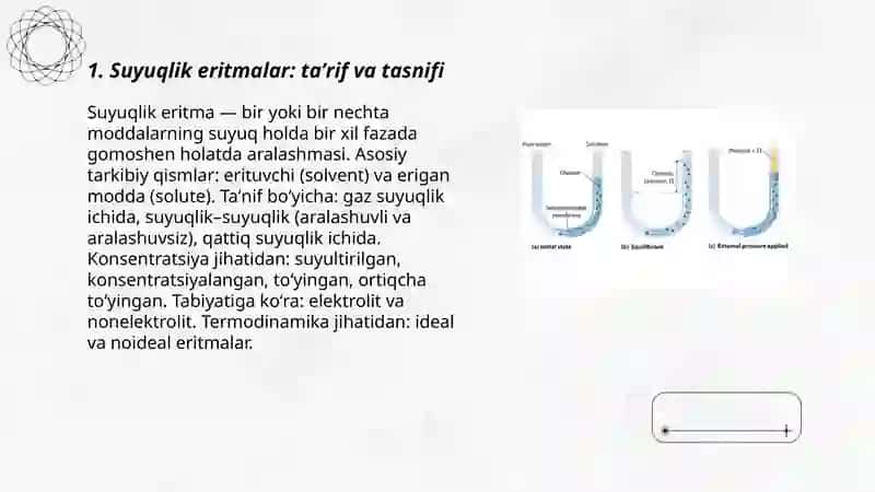 Suyuq eritmalar va ularning konsentratsiyasi 3