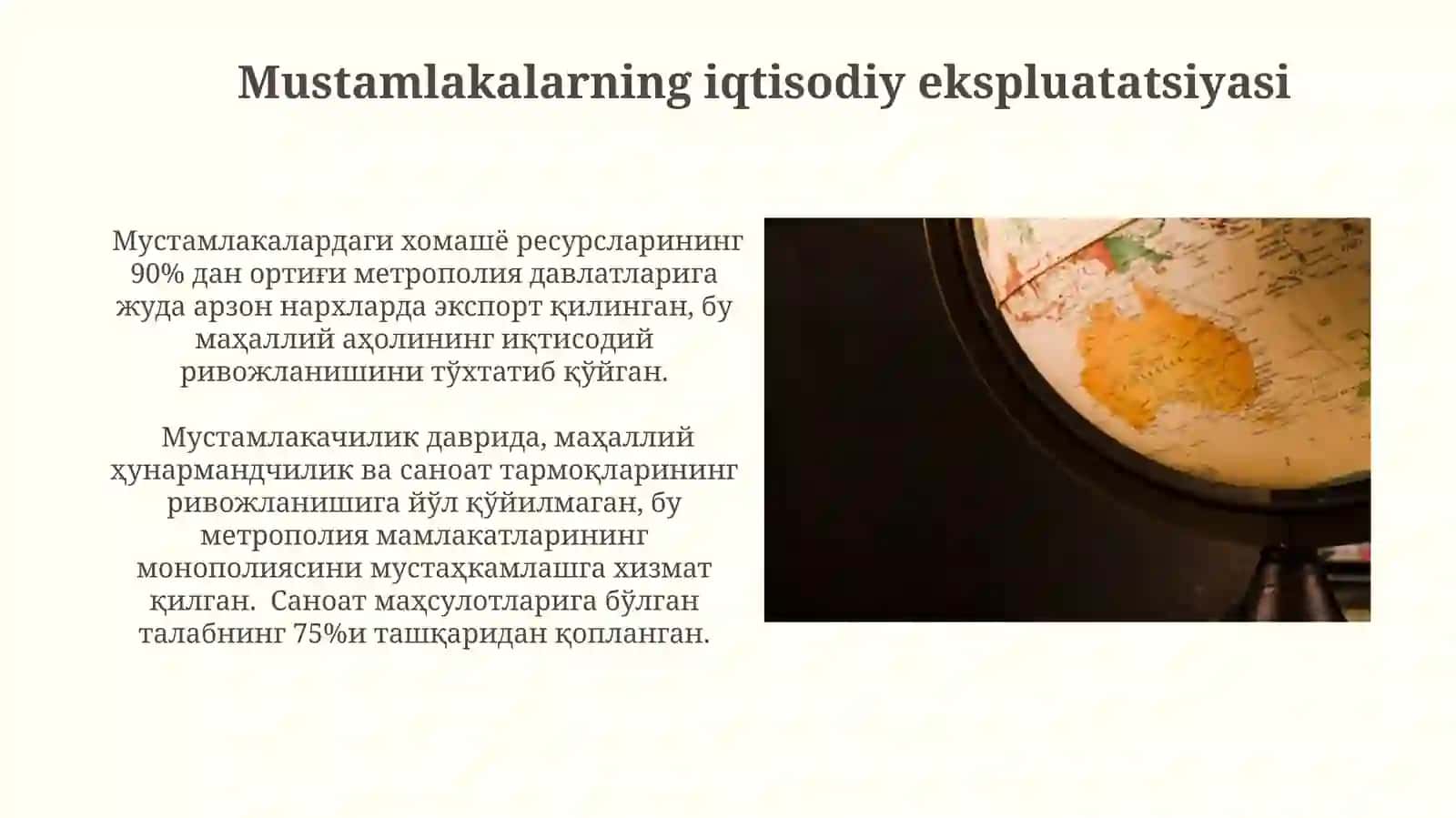 Mustamlakachilik tartiboti 3