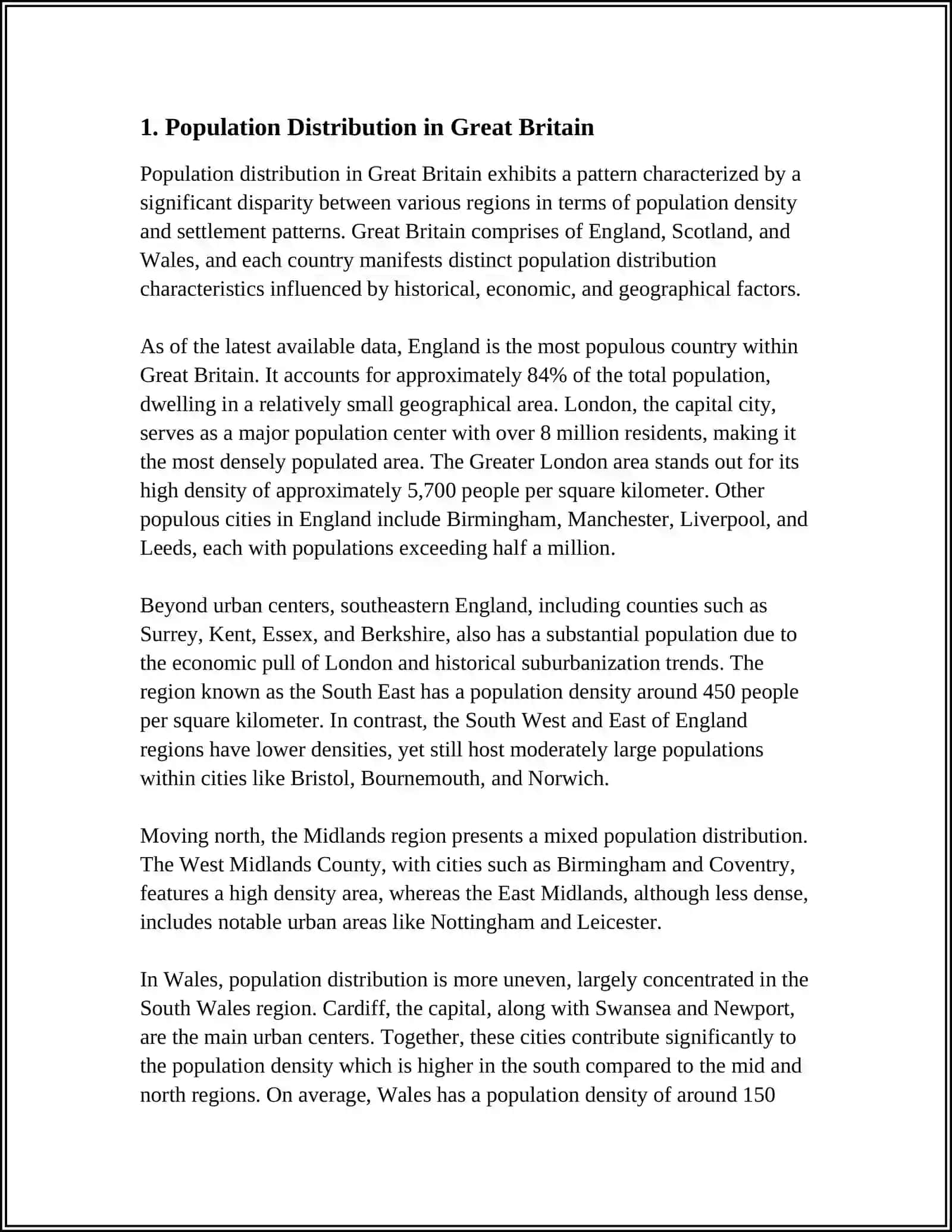 POPULATION, RIVERS, MOUNTAINS, LAKES, NATURAL RESOURCES, FLORA AND FAUNA OF GREAT BRITAIN 3