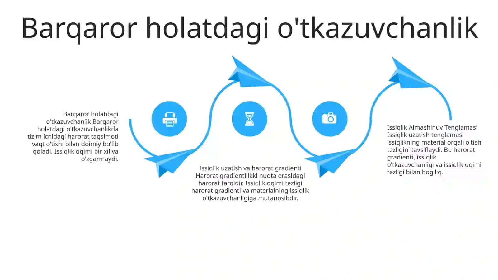 Issiqlik Almashinuv Tenglamasi 3