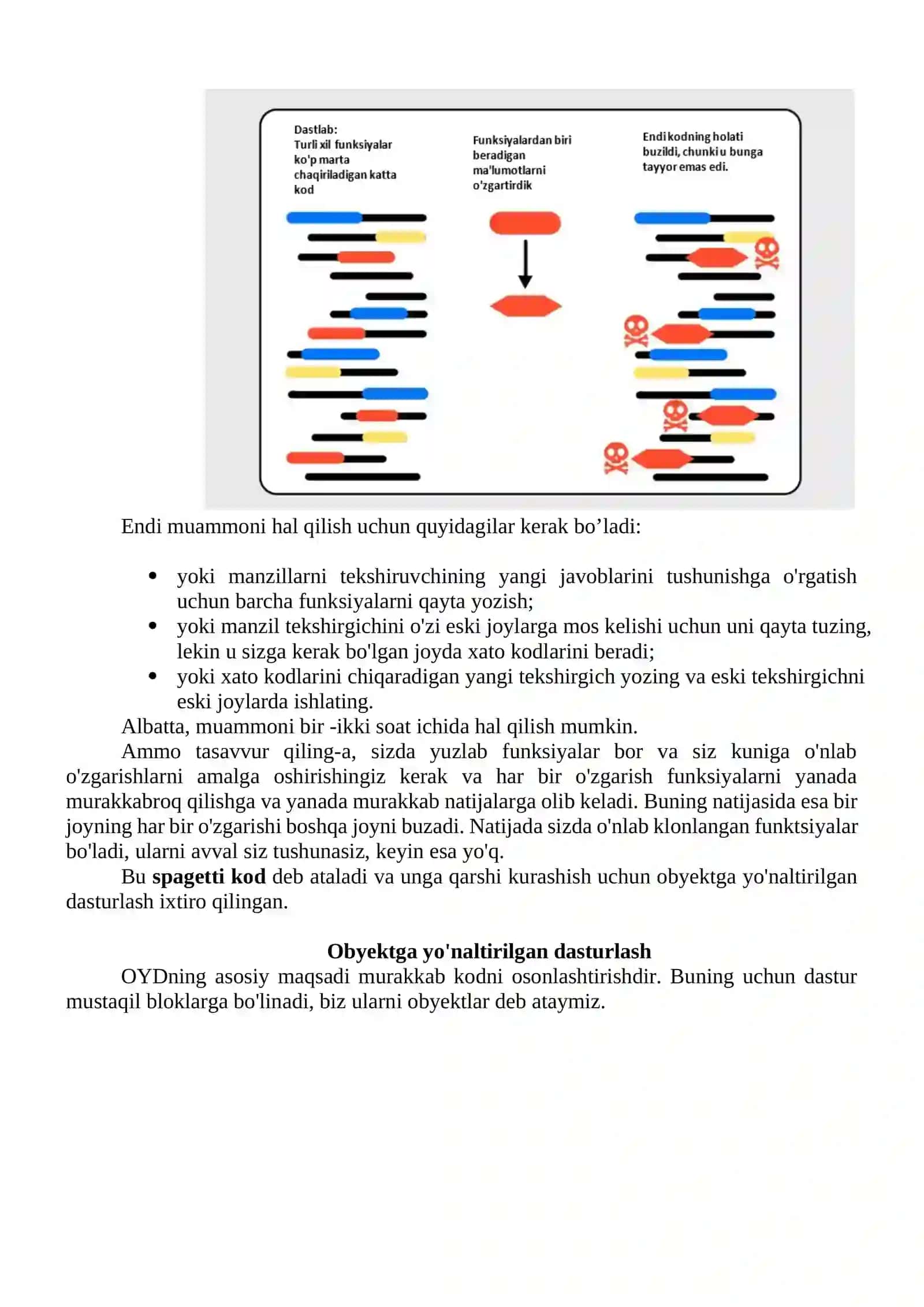 Obyekt modeli va uning afzalliklari 3