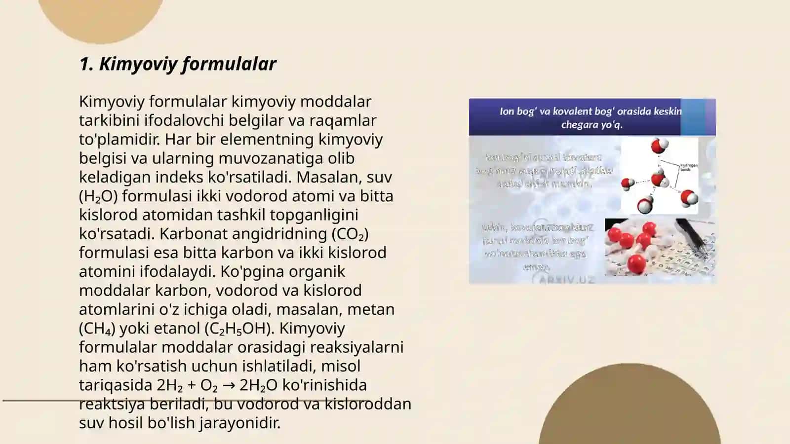 Kimyoviy formulalar 3